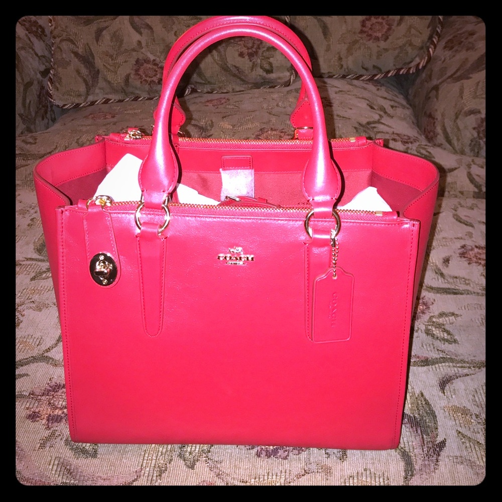 Coach Red Crossbody Bag